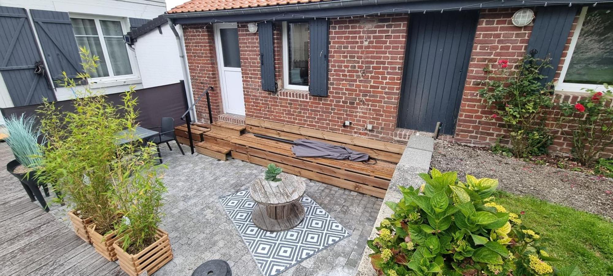 Studio Independant Avec Terrasse Vue Jardin Beauchamps  Room photo